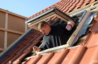 Pose de fenêtres de toit Velux à Bœsenbiesen